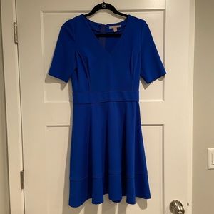 Banana republic cobalt blue dress